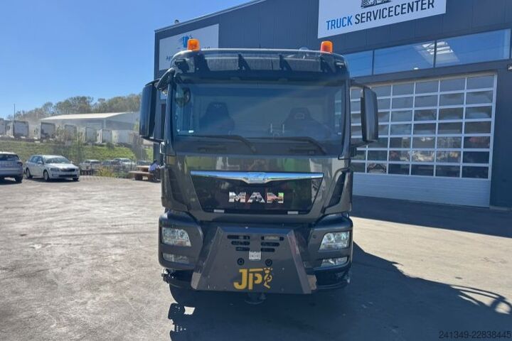 Lastbilmonteret kran MAN TGS 35.480 8x4H Fassi 990-8 Flyjib& Troil