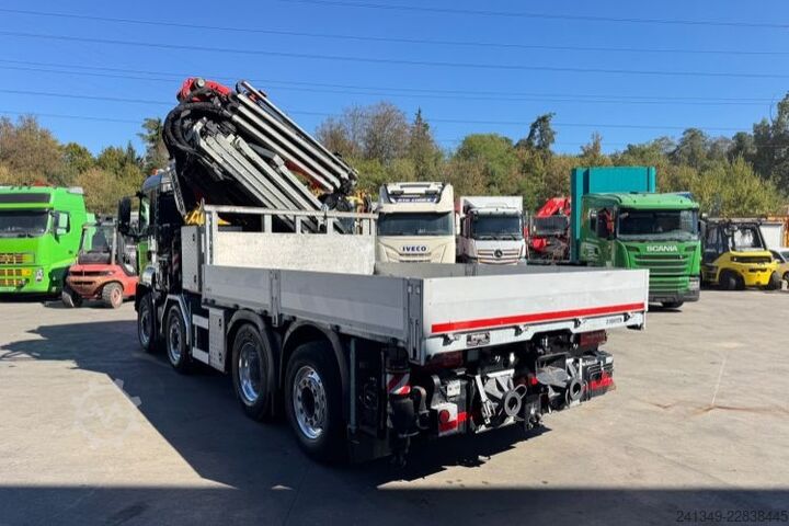 Lastbilmonteret kran MAN TGS 35.480 8x4H Fassi 990-8 Flyjib& Troil