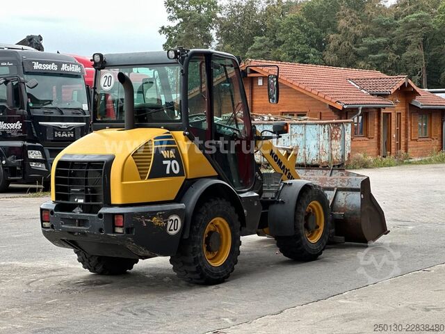 Hjullæsser KOMATSU WA 70-7 37 kW 2016 Gabel & Schaufel