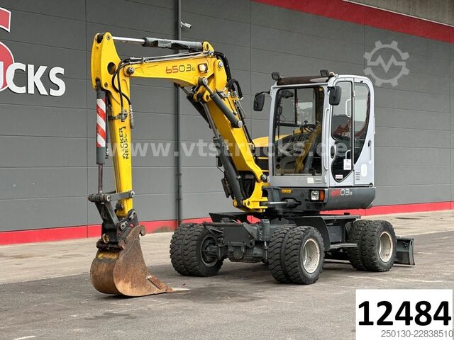 Hjulgraver WACKER 6503-2 4x4 Mobilbagger / Löffel/60PS/2015