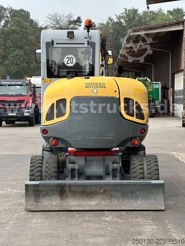 Hjulgraver WACKER 6503-2 4x4 Mobilbagger / Löffel/60PS/2015