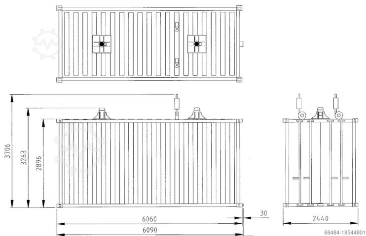 Hőtágulási és lamináló kemence HOAF Heat Soak Test + Lamination Furnace