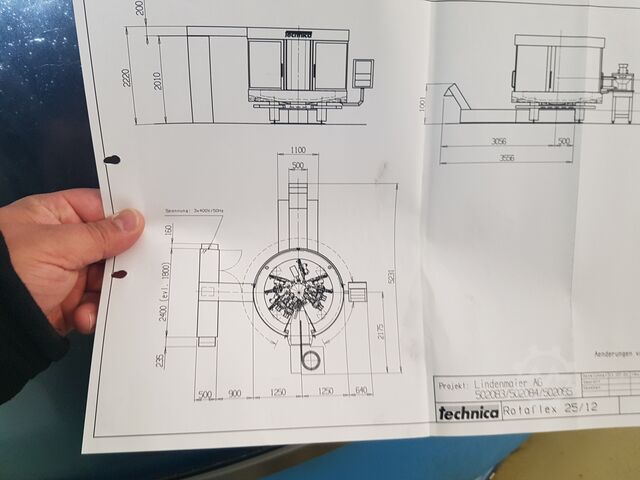 Máquina de transferencia Technica Rotaflex 1 RTM