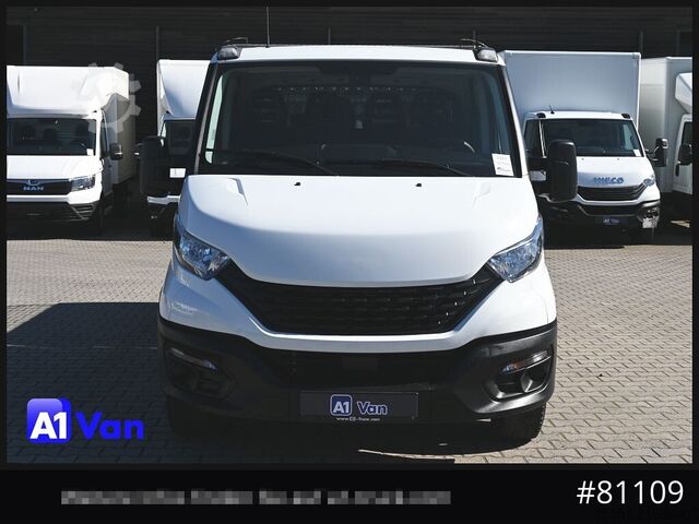 Tippbil skåpbil IVECO Daily 35S12 Kipper Doka, Klima, AHK, 7-Sitzer