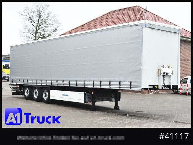 Open oplegger met zeil KRONE SD, Tautliner, neue Plane, 1 Vorbesitzer