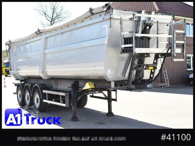 Kipper Auflieger SCHMITZ SKI 24 SL 9,6, Liftachse, 44,4m³ Stahlmulde, 3 x vorhanden