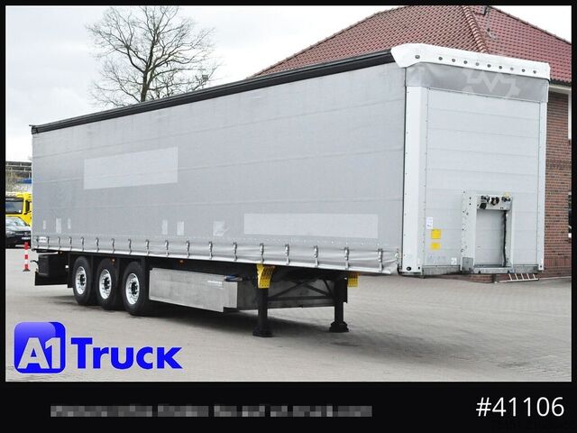 Open oplegger met zeil SCHMITZ SD Tautliner, Code XL, verzinkt, Liftachse