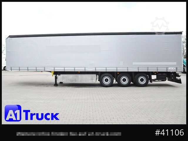 Open oplegger met zeil SCHMITZ SD Tautliner, Code XL, verzinkt, Liftachse