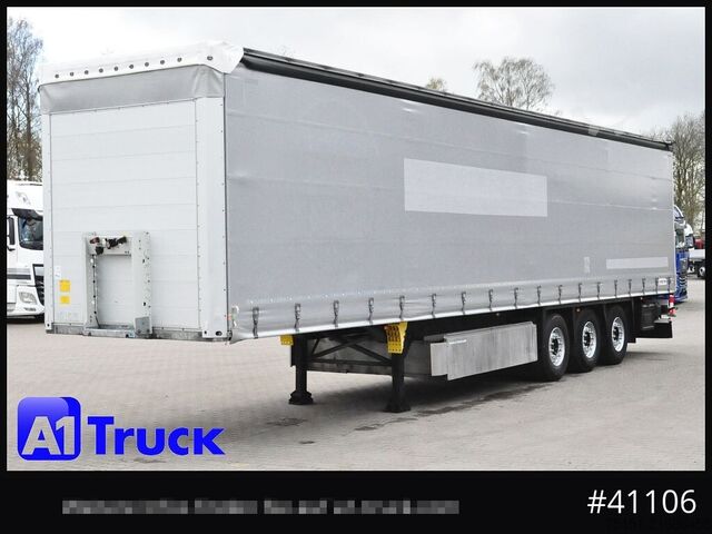 Open oplegger met zeil SCHMITZ SD Tautliner, Code XL, verzinkt, Liftachse