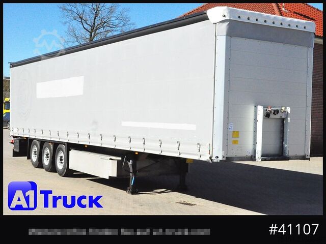 Open oplegger met zeil SCHMITZ SD Tautliner, Code XL, verzinkt, Liftachse