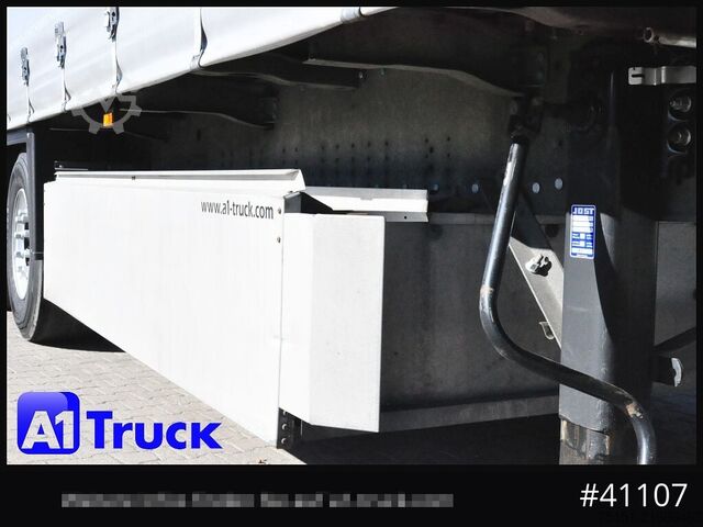 Open oplegger met zeil SCHMITZ SD Tautliner, Code XL, verzinkt, Liftachse