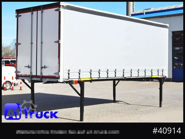 Εναλλάξιμο αμάξωμα με επίπεδη πλατφόρμα και μουσαμά WECON WPR 745, verzinkt, 2520  innen, Code XL, neue Plane