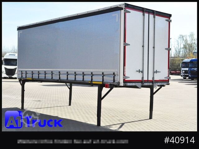 Εναλλάξιμο αμάξωμα με επίπεδη πλατφόρμα και μουσαμά WECON WPR 745, verzinkt, 2520  innen, Code XL, neue Plane