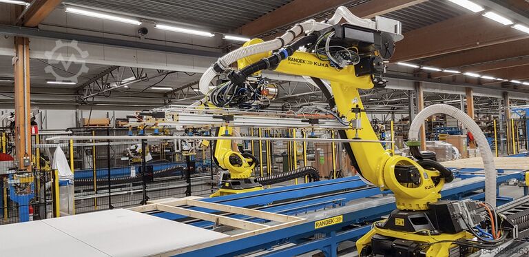 ZEROLABOR robotsystem til trærammekonstruktion RANDEK AB ZEROLABOR