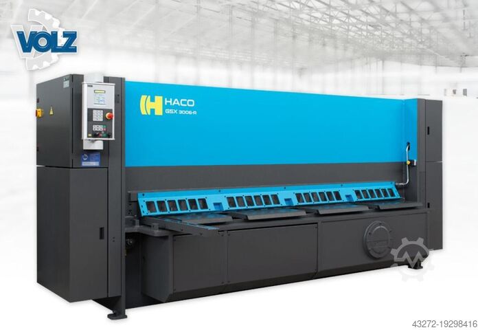 Cisaille guillotine - hydraulique HACO GSX 3013R