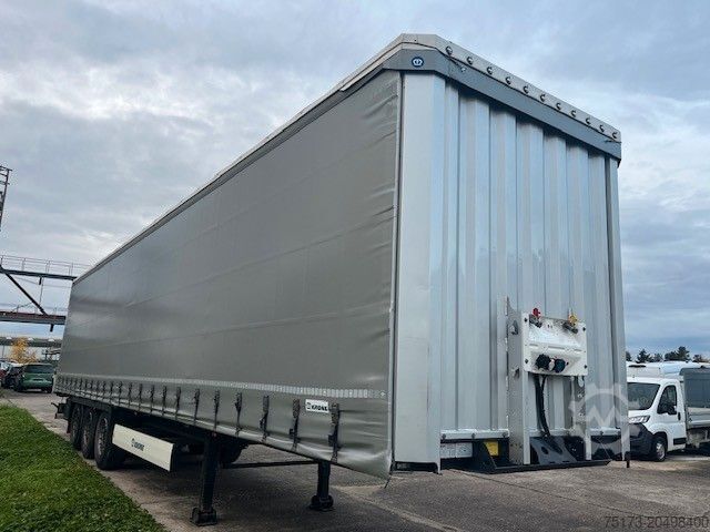 Otevřený návěs s plachtou KRONE Profi Liner SDP 27 eLB50-CS Curtainsider