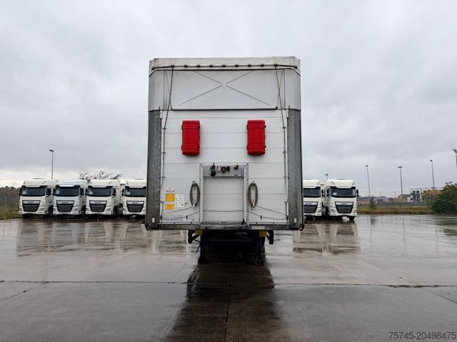 Otevřený návěs s plachtou SCHMITZ CARGOBULL SCB S3T * POWER CURTAIN * LIFT ACHSE