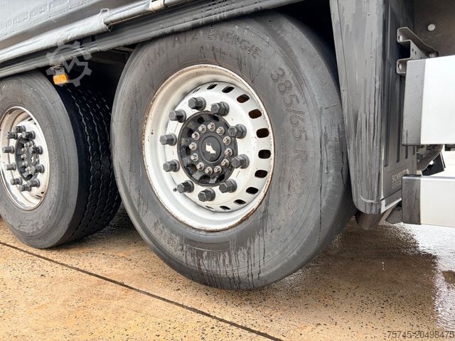 Otevřený návěs s plachtou SCHMITZ CARGOBULL SCB S3T * POWER CURTAIN * LIFT ACHSE