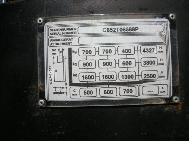 Stivuitor manual YALE MS 16 IL AC