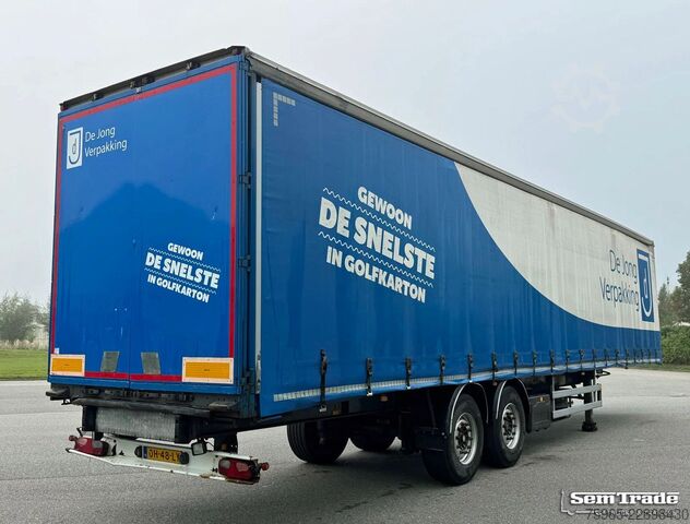 Semi-reboque aberto com lona SAMRO SR233 2-AXLE CURTAINS LIFT AXLE DISC BRAKES HOLL