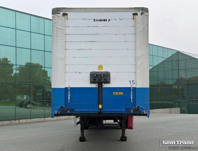 Semi-reboque aberto com lona SAMRO SR233 2-AXLE CURTAINS LIFT AXLE DISC BRAKES HOLL