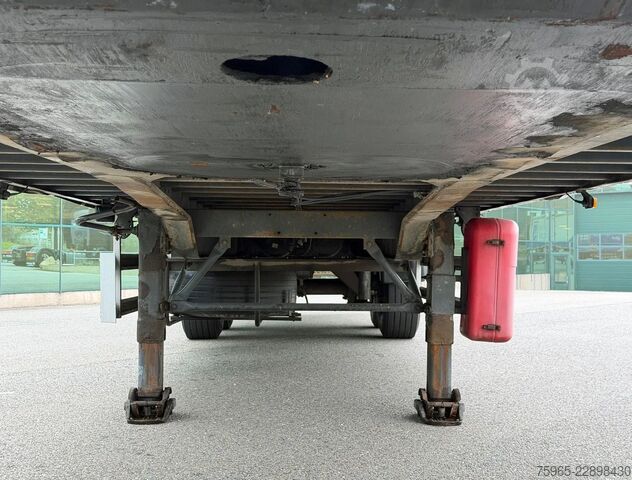 Semi-reboque aberto com lona SAMRO SR233 2-AXLE CURTAINS LIFT AXLE DISC BRAKES HOLL