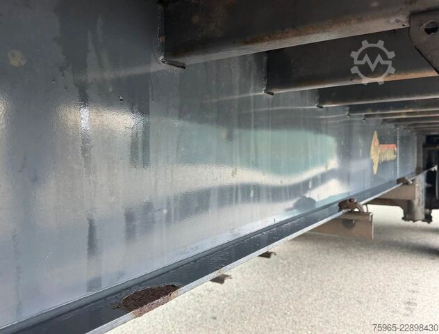 Semi-reboque aberto com lona SAMRO SR233 2-AXLE CURTAINS LIFT AXLE DISC BRAKES HOLL