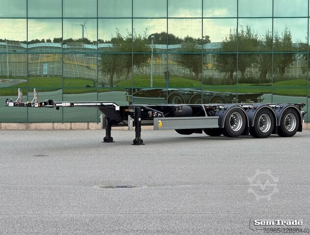 Semi-reboque porta-carroçaria amovível D-TEC PORTMASTER VCC-01 FRONT + BACK SLIDER 20, 30, 40