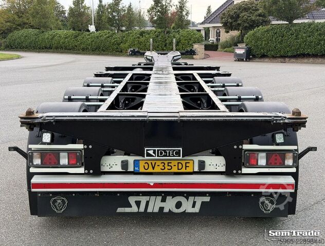 Semi-reboque porta-carroçaria amovível D-TEC PORTMASTER VCC-01 FRONT + BACK SLIDER 20, 30, 40