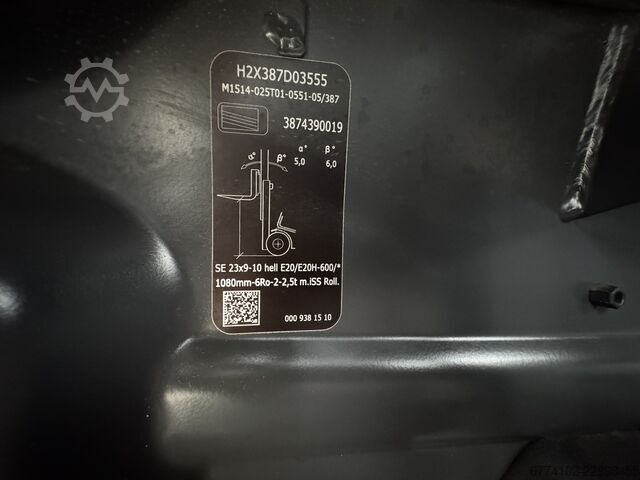  Linde E20/600H + Ladegerät NEU 80100--EK