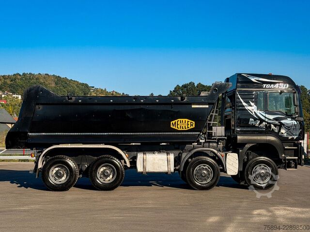 Camião basculante MAN TGA 41.430 * Kipper * 8x8 * TOPZUSTAND