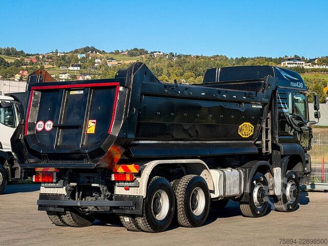 Camião basculante MAN TGA 41.430 * Kipper * 8x8 * TOPZUSTAND