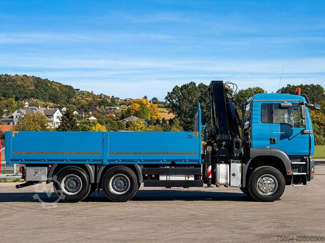 Truck mounted crane MAN TGA 26.390 * PRITSCHE 5,50 m * 6x4 * KRAN/ FUNK!