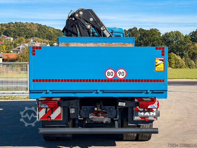 Truck mounted crane MAN TGA 26.390 * PRITSCHE 5,50 m * 6x4 * KRAN/ FUNK!