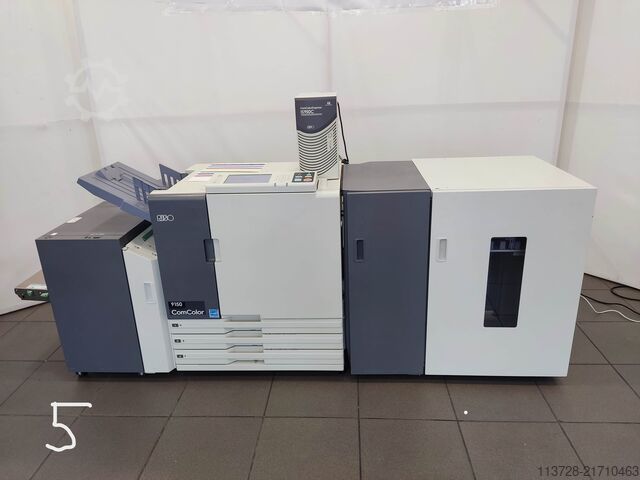 RISO CC7150 & CC9150 SET OF 6 UNITS RISO COMCOLOR 7150