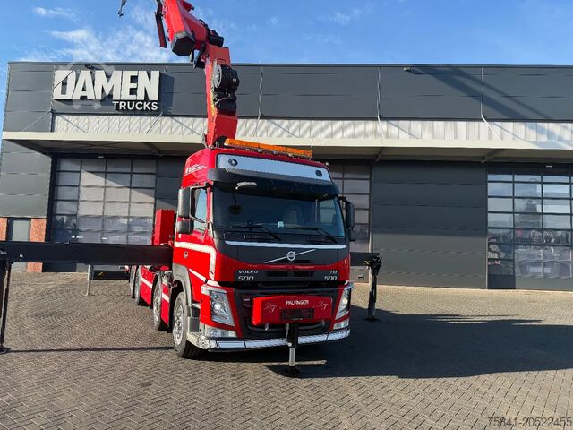 Crane truck Volvo FM 500 8x4 Palfinger PK 65002-SH F + JIB PJ 125 E