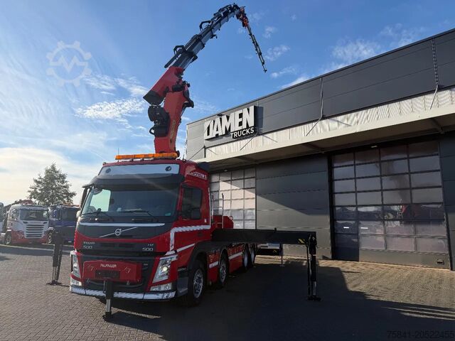 Crane truck Volvo FM 500 8x4 Palfinger PK 65002-SH F + JIB PJ 125 E