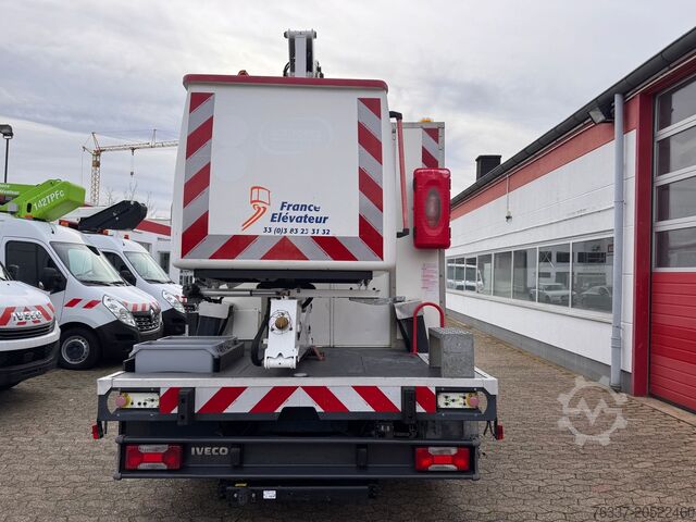 Truck with aerial work platform Iveco Daily 70C18 Steiger France Elevateur 172