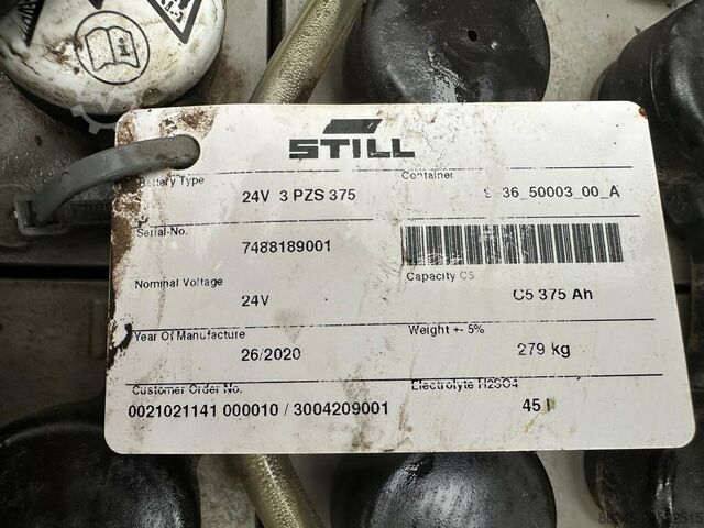 VS-22489 Elektrische palletwagen Still lepels 1600mm Bj2020 STILL exh sf 20