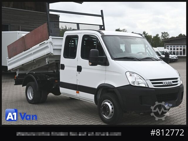 Aangepaste bestelwagen IVECO Daily 65C15 Doka Kipper, AHK, Meiller, 7-Sitzer