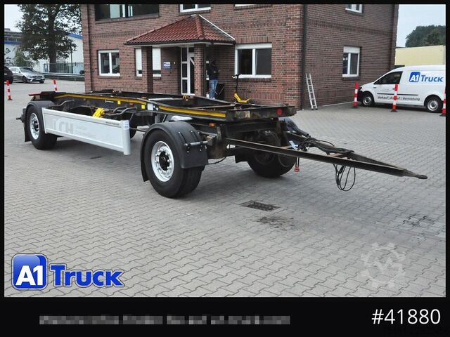 Afzetcontainer-aanhangwagen Hüffermann HSA 1870  LS, Luft, BPW, Scheibenbremse