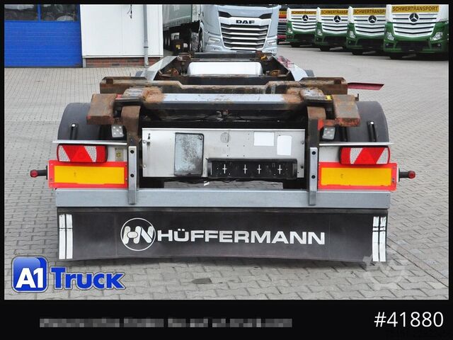 Afzetcontainer-aanhangwagen Hüffermann HSA 1870  LS, Luft, BPW, Scheibenbremse