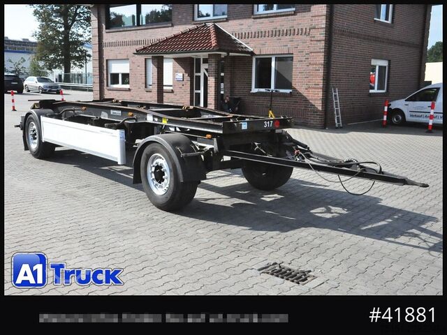 Afzetcontainer-aanhangwagen Hüffermann HSA 1870  LS, Luft, BPW, Scheibenbremse