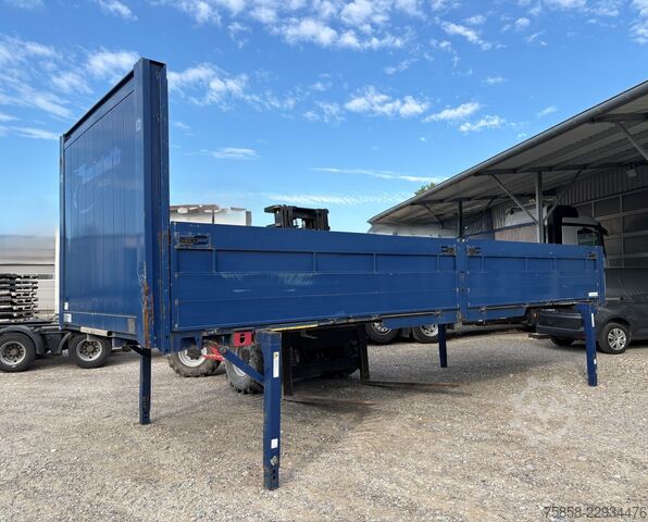 Swap body open Krone BDF Baustoffbrücke 7,45 Rahmen 150mm