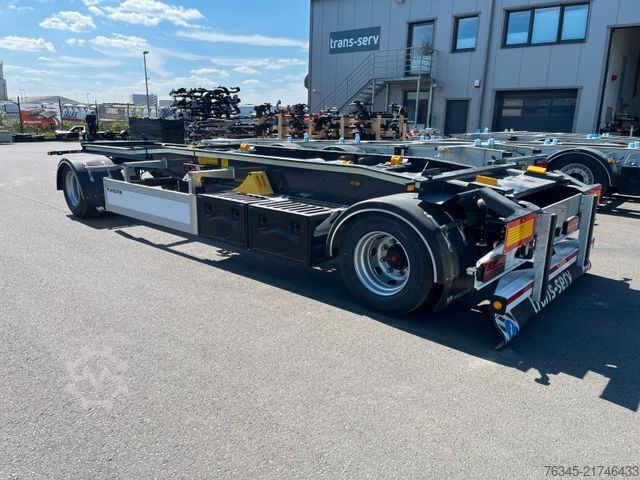 Prikolica sa kiper sistemom (roll-off prikolica) WIELTON PS-2H/M3 Schlittenanhänger Abrollcontainer