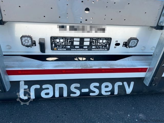 Prikolica sa kiper sistemom (roll-off prikolica) WIELTON PS-2H/M3 Schlittenanhänger Abrollcontainer