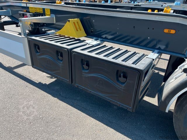 Prikolica sa kiper sistemom (roll-off prikolica) WIELTON PS-2H/M3 Schlittenanhänger Abrollcontainer