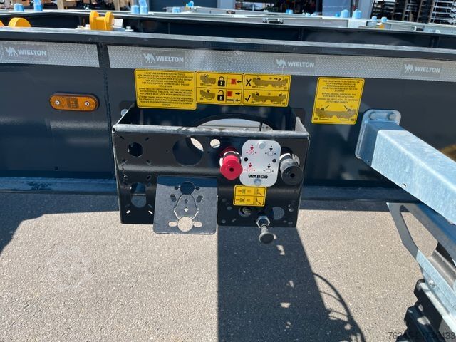 Prikolica sa kiper sistemom (roll-off prikolica) WIELTON PS-2H/M3 Schlittenanhänger Abrollcontainer