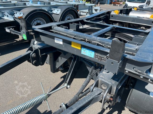 Prikolica sa kiper sistemom (roll-off prikolica) WIELTON PS-2H/M3 Schlittenanhänger Abrollcontainer