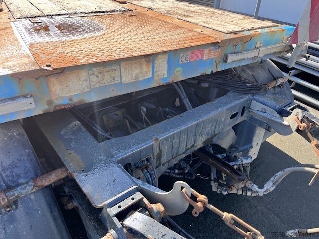 Dieplader oplegger SCHWARZMÜLLER 4 Achser - hydraulische Rampen - 3m möglich